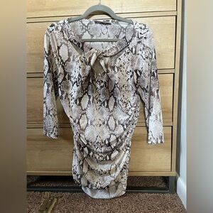 JLO Snakeskin top